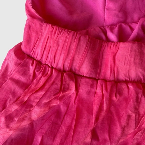 Pink Ruffle Halter Dress - Picture 7 of 9